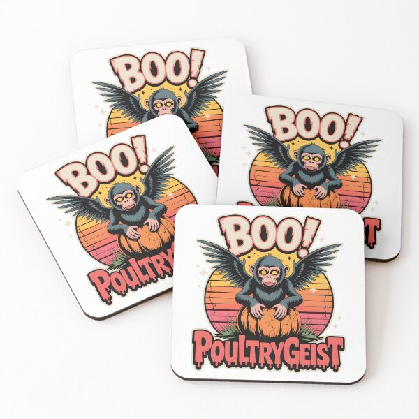 Item preview, Monkey Halloween Poultrygeist Funny designed and sold by DREAM3SHOP.