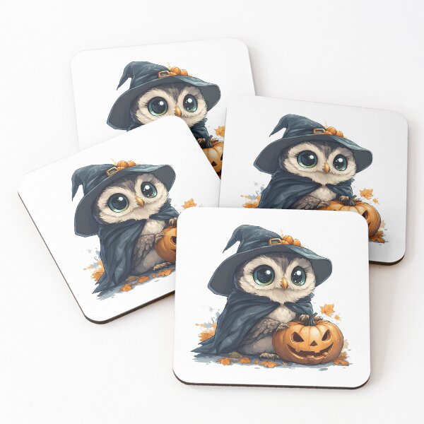 Item preview, Ghostly Owl with Glowing Eyes designed and sold by BROWNEESHOUSE.