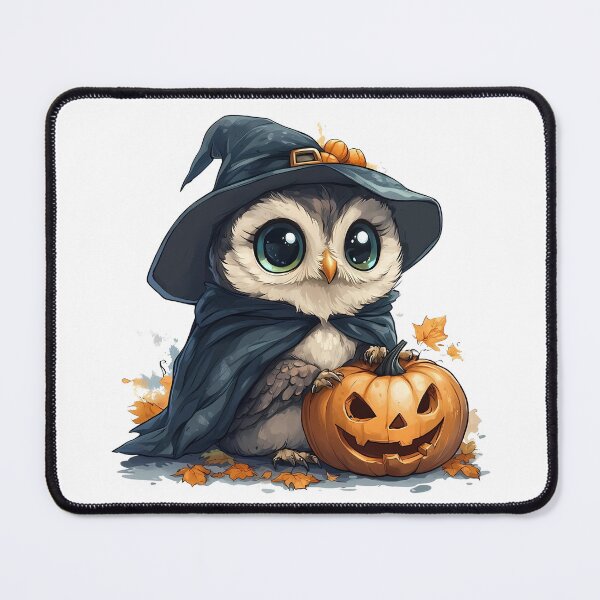 Item preview, Ghostly Owl with Glowing Eyes designed and sold by BROWNEESHOUSE.