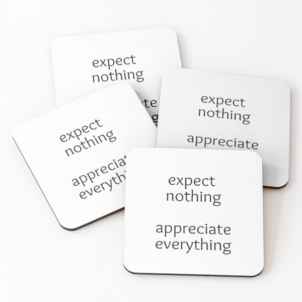 Item preview, Expect nothing, appreciate everything designed and sold by Inspirationmotivation.