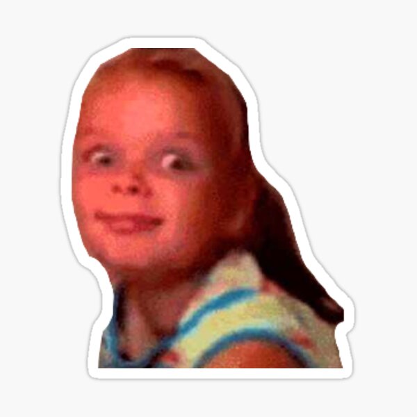 "Kids to flush toilet meme" Sticker for Sale by cassietX Redbubble