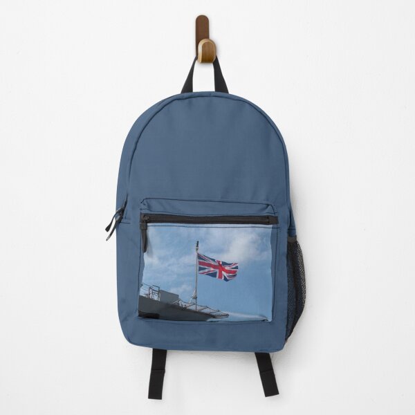 Item preview, UNION JACK ENSIGN FLAG ON BRITISH ROYAL NAVY SHIP designed and sold by Richard Brookes Photography.