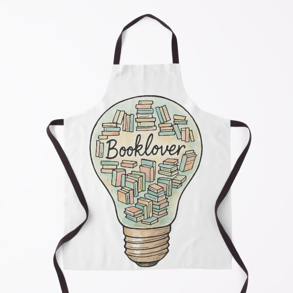 Item preview, Booklover Lightbulb – Watercolor Book Art for Readers designed and sold by KikaDP.