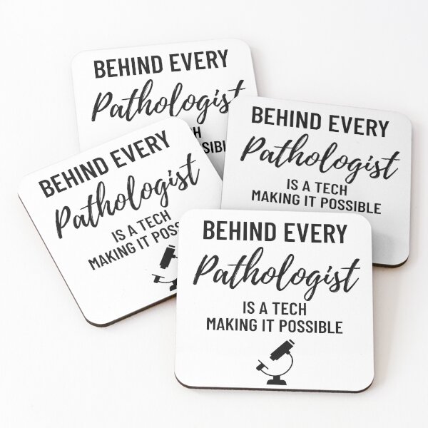 Item preview, Behind Every Pathologist Is a Tech Make It Possible – Funny Lab Tech & Pathology Gift designed and sold by Anniko Art Studio.