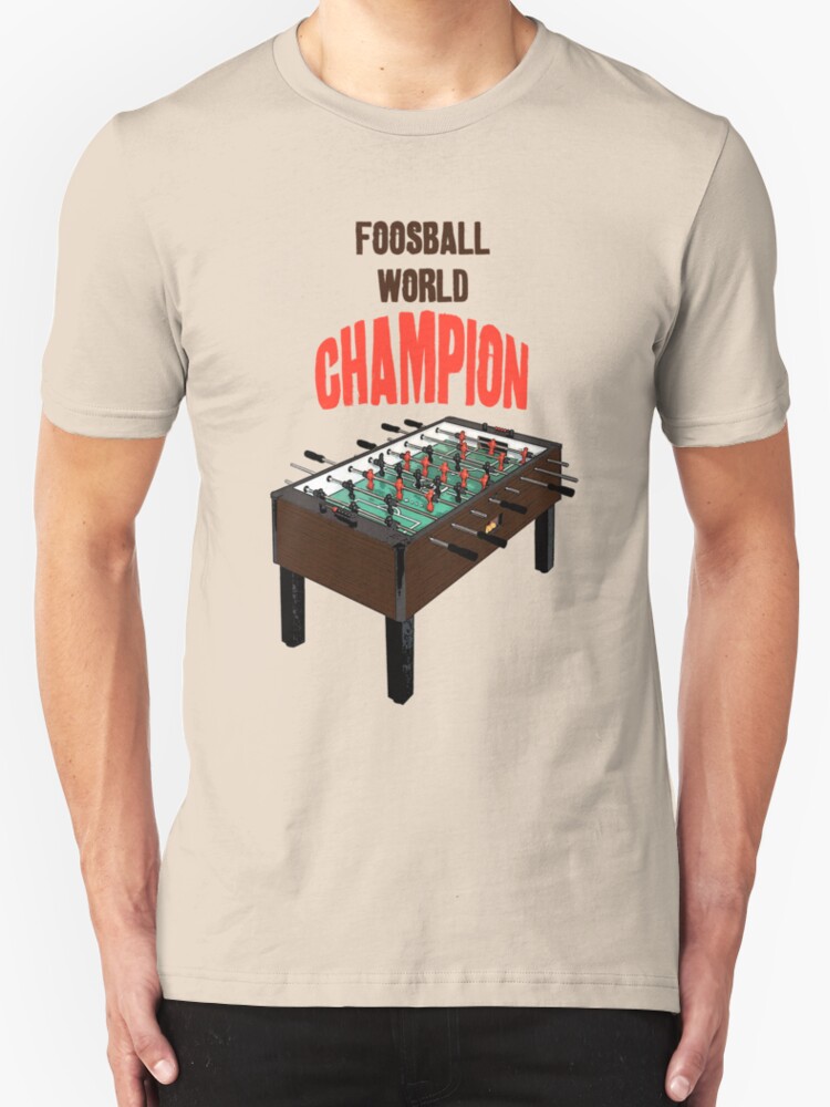 foosball t shirt