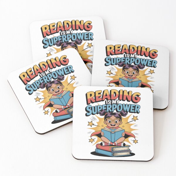 Item preview, Reading Is My Superpower Sticker designed and sold by Bimmie17.