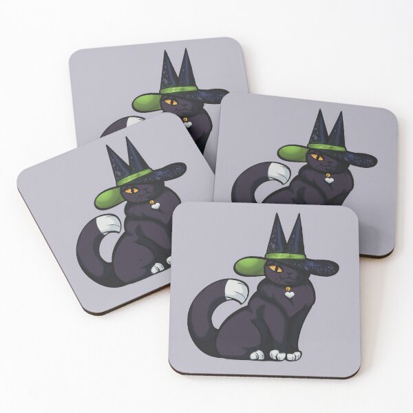 Item preview, Fancy Familiar - BeWITCHing Kitten designed and sold by Coyote's Garden.