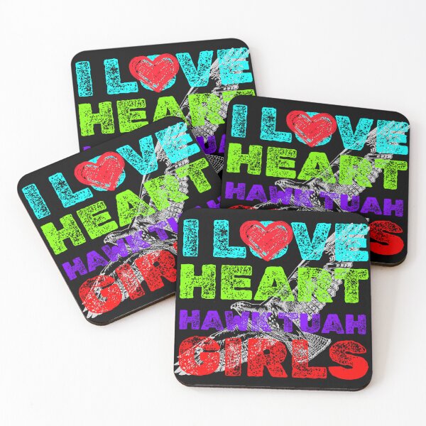 Item preview, I Love Heart Hawk Tuah Girls - Meme Phrase Statement Graphic designed and sold by SkymarArt.