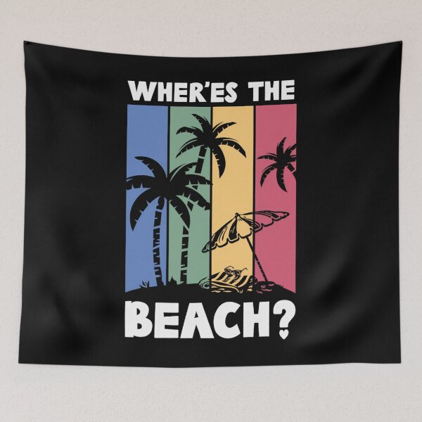 Item preview, Where's The Beach Beachgoer Lover Beaches Summer 		 designed and sold by lemuaorphy9.