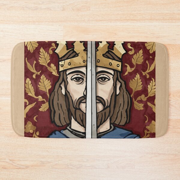 Item preview, Medieval style portrait of  King Arthur of Camelot from the Arthurian Legends designed and sold by Vintage Designs +.