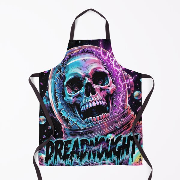Item preview, DREADNOUGHT – Cosmic Skull Astronaut in a Neon Space Horror Adventure designed and sold by DopeVibeStuff.