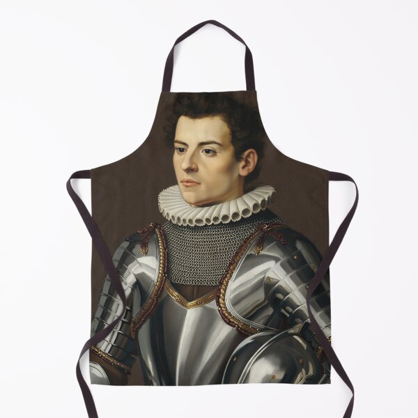 Item preview, Vintage Renaissance era painting of Royal Gentleman in Ruff collar designed and sold by Vintage Designs +.