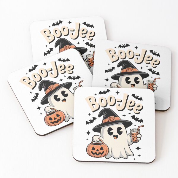 Artikelvorschau, Boo-Jee Ghost Halloween Boo Jee Ghost Gruselige Jahreszeit entworfen und verkauft von papertaless.
