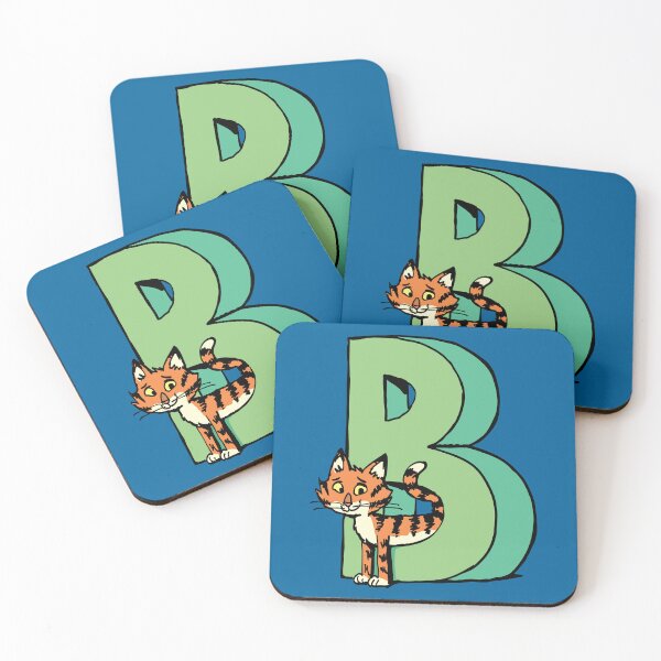 Item preview, cat crawls through the letter B designed and sold by duxpavlic.