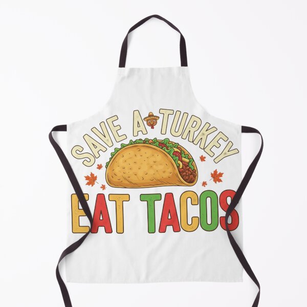 Item preview, Save a Turkey Eat Tacos | Funny Thanksgiving Alternative Tee designed and sold by Wear Sculpt.