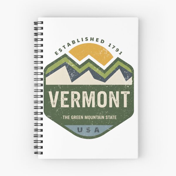 Item preview, Vermont The Green Mountains State USA Travel Art  designed and sold by LittleArij.
