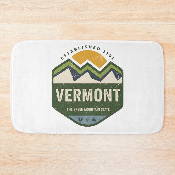 Item preview, Vermont The Green Mountains State USA Travel Art  designed and sold by LittleArij.