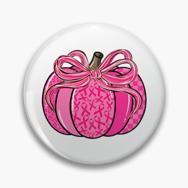 Item preview, Coquette Bow Pink Pumpkin Breast Cancer Awareness designed and sold by laszlosaobere.