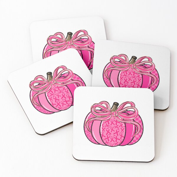 Item preview, Coquette Bow Pink Pumpkin Breast Cancer Awareness designed and sold by laszlosaobere.