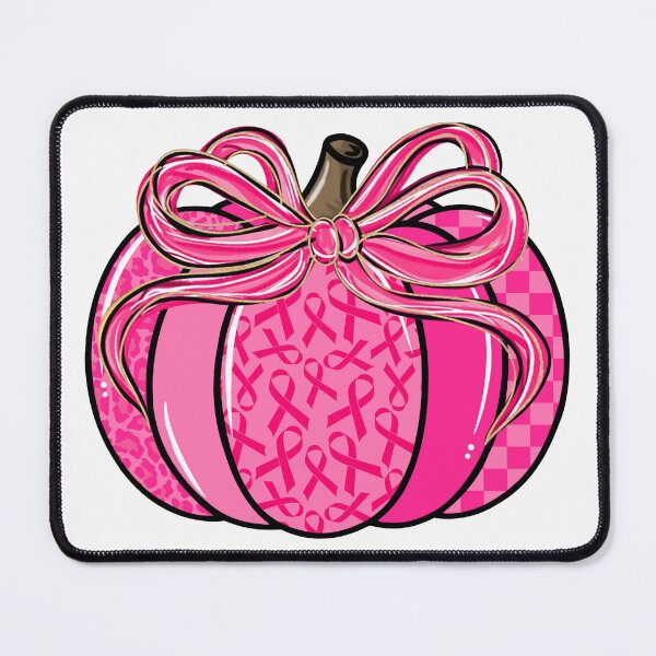 Item preview, Coquette Bow Pink Pumpkin Breast Cancer Awareness designed and sold by laszlosaobere.