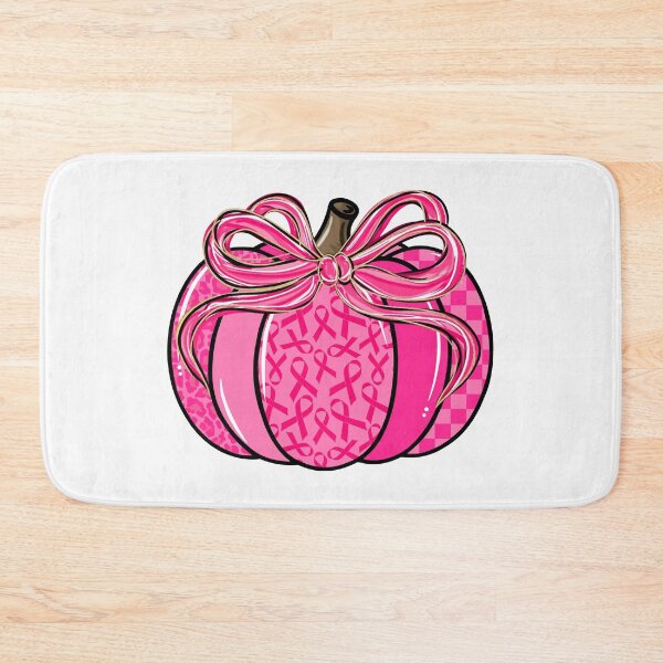 Item preview, Coquette Bow Pink Pumpkin Breast Cancer Awareness designed and sold by laszlosaobere.