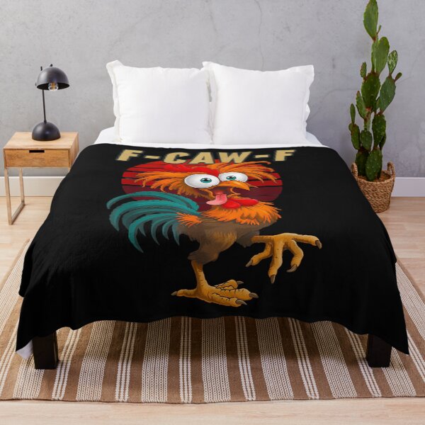 Item preview, F-Caw-F Funny Rooster Chicken Pun Farm Humor Fcawf Meme designed and sold by merlinnears.