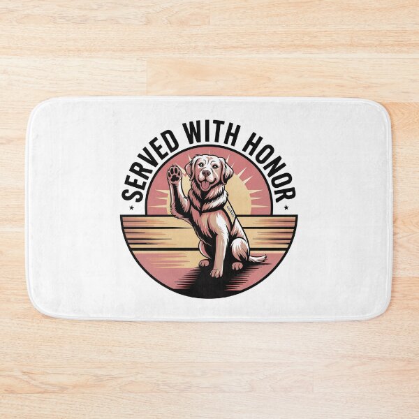 Item preview, Service Dog Saluting • Served with Honor designed and sold by Blok45.