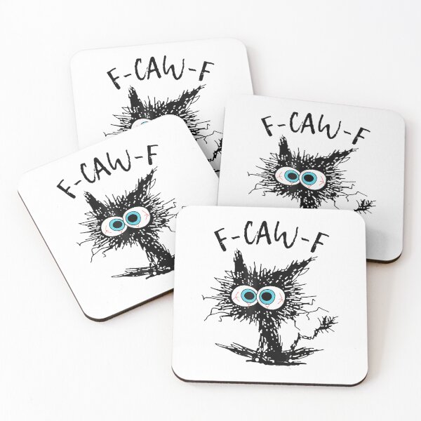 Item preview, F Caw F Funny Cat Fcawf Cat Humor Women Men designed and sold by merlinnears.