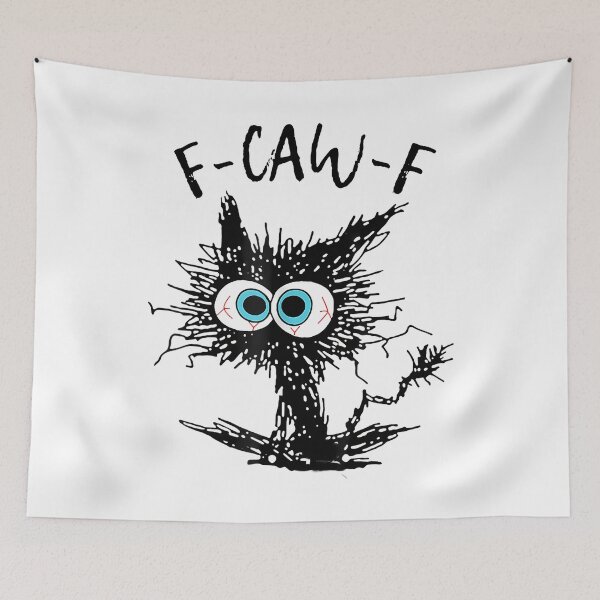 Item preview, F Caw F Funny Cat Fcawf Cat Humor Women Men designed and sold by merlinnears.