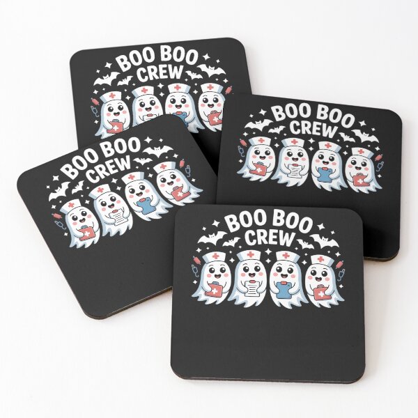 Item preview, Boo Boo Crew Nurse Ghost Nursing Halloween Spooky Nurse designed and sold by papertaless.