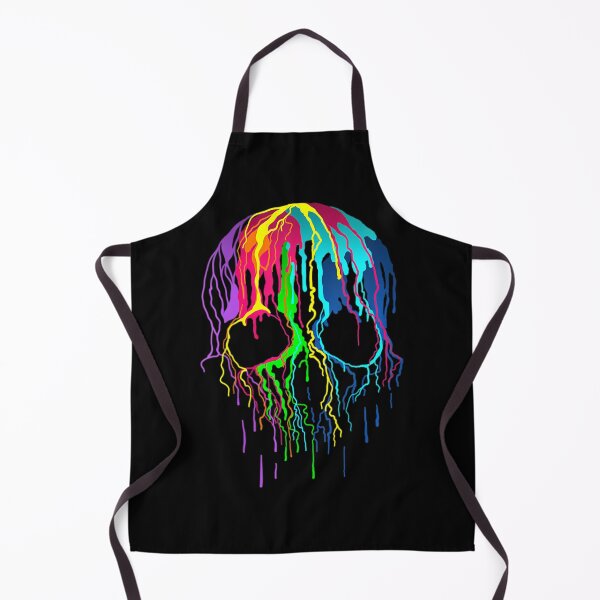 Item preview, 	s Colorful Paint Dripping Skull - Paint Drip Skeleton Head 	 		 designed and sold by rennislimyaz.