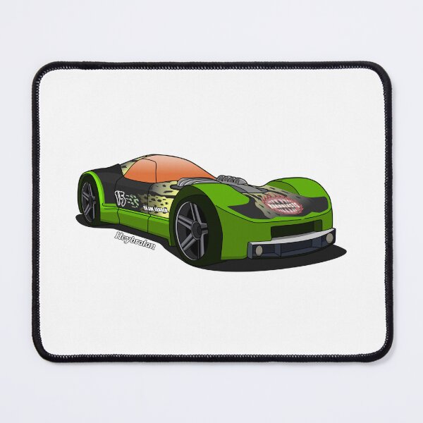 Item preview, HW Highway 35 World Race Ballistik Road Beasts Banjee Castillo Front and Side View Vector Art designed and sold by Heybratan.