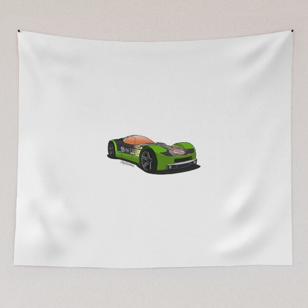 Item preview, HW Highway 35 World Race Ballistik Road Beasts Banjee Castillo Front and Side View Vector Art designed and sold by Heybratan.