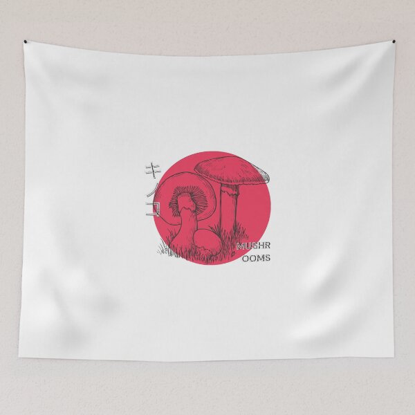 Item preview, Mushrooms | Japanese Art designed and sold by niclothing.