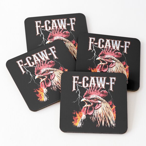 Item preview, F-Caw-F Chicken Bootleg Fcawf Rooster Meme 90S  designed and sold by merlinnears.