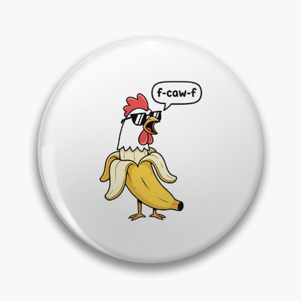 Item preview, Divertido popurrí de pollo y plátano F-Caw-F Fcawf designed and sold by Mason-Pride.