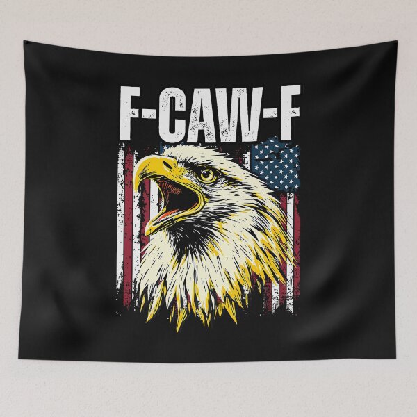 Item preview, Funny Patriotic American Flag F Caw F Eagle designed and sold by merlinnears.