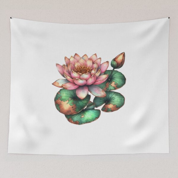 Item preview, Water Lilies Pond designed and sold by erkinmaddison.