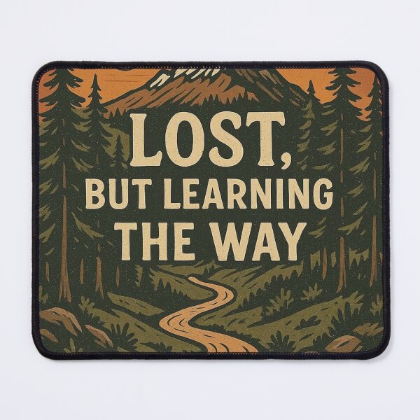 Item preview, LOST BUT LEARNING THE WAY - 9216x9216 designed and sold by darky72.