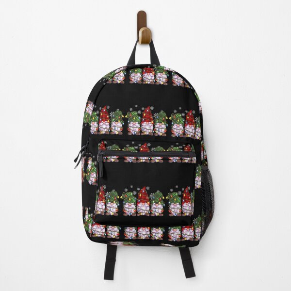 Item preview, Three Gnomes Buffalo Plaid Red Christmas designed and sold by bilelabeathat.