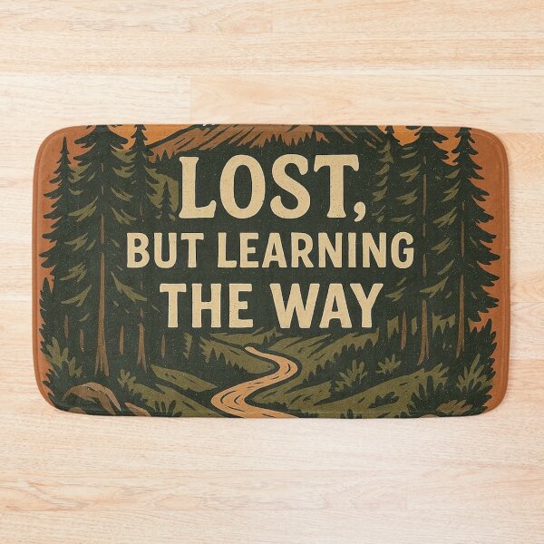 Item preview, LOST BUT LEARNING THE WAY - 9216x9216 designed and sold by darky72.