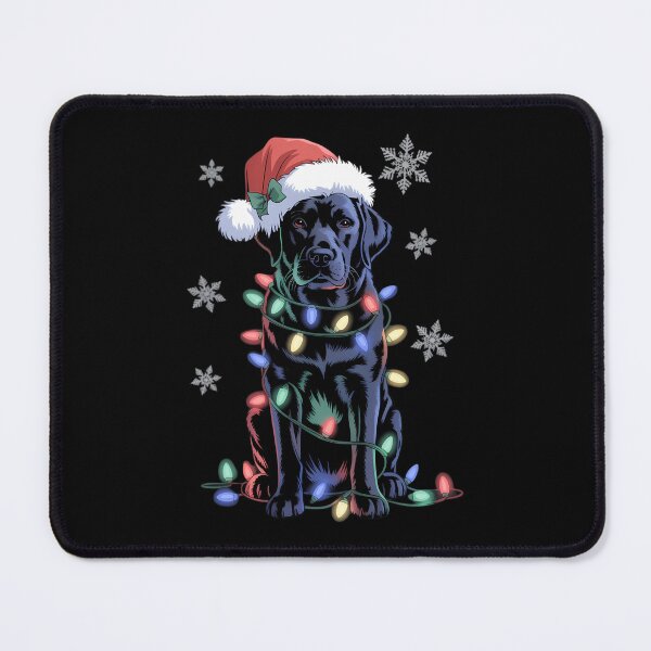 Item preview, Black Lab Labrador Christmas Tree Light Dog Xmas designed and sold by Sunset4Bones.