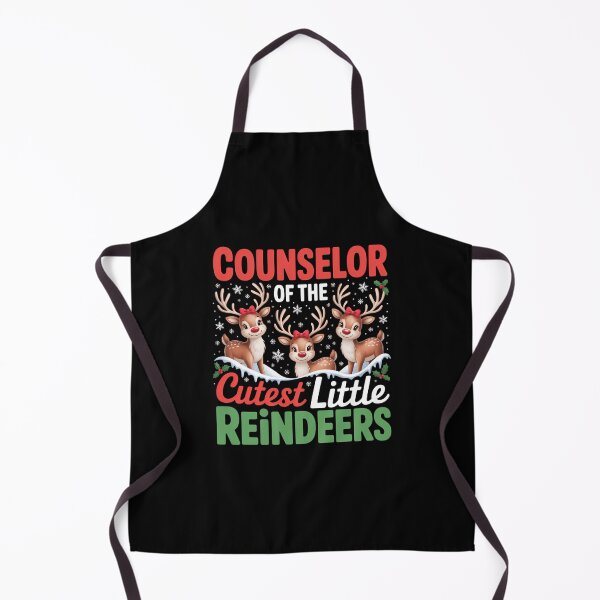 Item preview, Counselor Of The Cutest Reindeers Christmas Counselor designed and sold by Sunset4Bones.