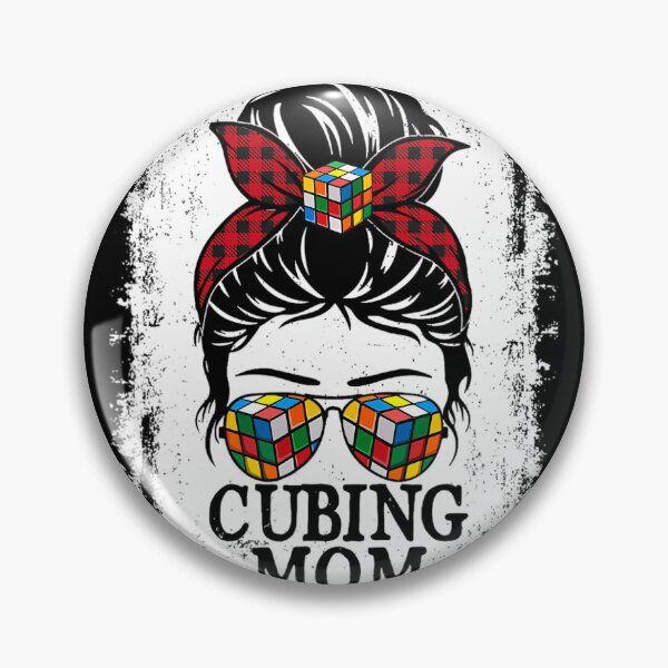 Item preview, 	s Cube Puzzle Solver Messy Bun Speed Cubing Mom Mothers 		 designed and sold by rennislimyaz.