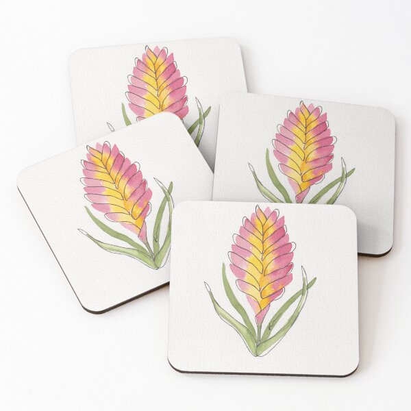Item preview, Bromeliad Flower designed and sold by Kirsten Robinson Art.