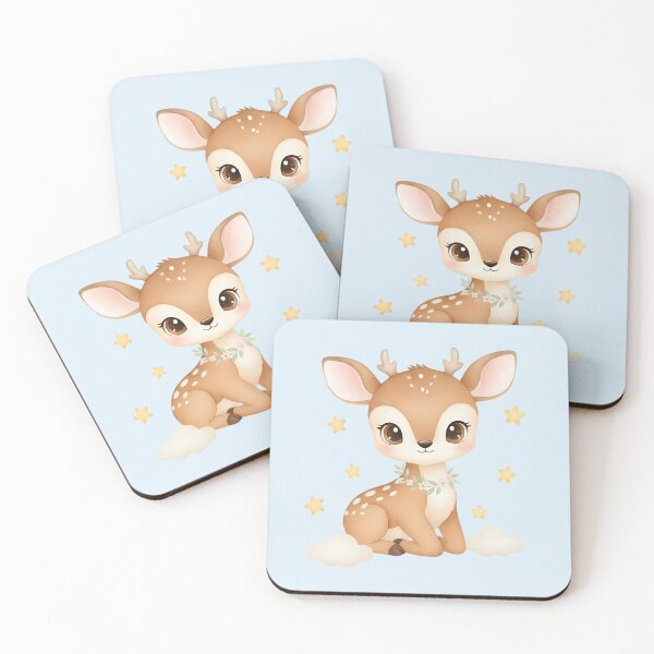 Item preview, Cute fawn Illustration designed and sold by MA DESIGNS.