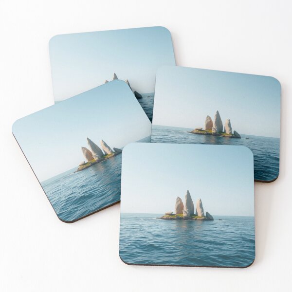 Item preview, Coastal Calm – Boulders in Gentle Waters” designed and sold by NaomiRut.