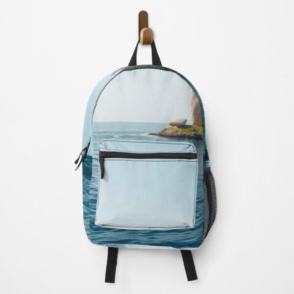 Item preview, Coastal Calm – Boulders in Gentle Waters” designed and sold by NaomiRut.
