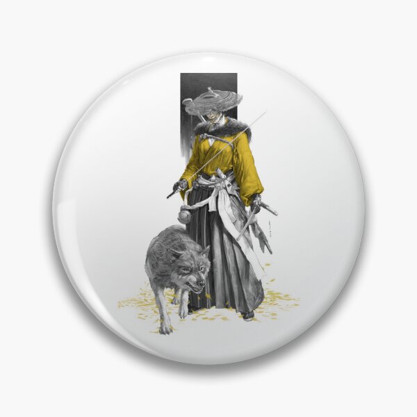 Item preview, Ghost of Yotei — Wolf and Wanderer designed and sold by Daft0Punk0.