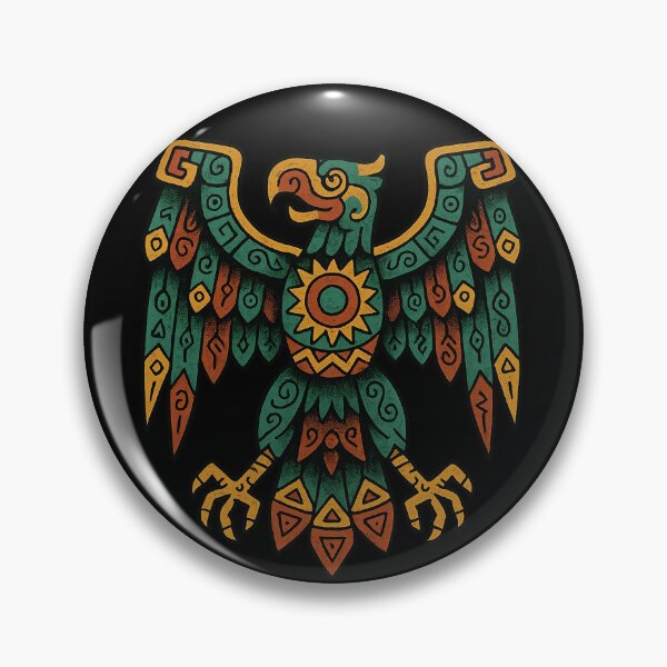 Item preview, Aztec Mayan Eagle Totem Ancient Culture designed and sold by AncientVibes.